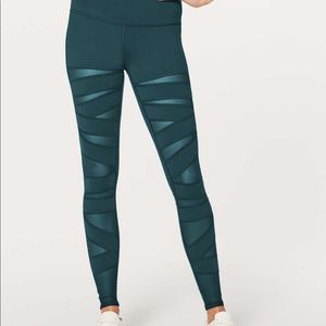 Lululemon wunder under leggings tech mesh 28”